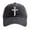 Black, variant on Baseball Caps For Men Women Washed Cotton Baseball Cap With Jesus Cross Print Adjustable Religious Unisex Hat For Yellow One Size