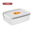 thumbnail image 4 of Advancent Organizador de nevera, contenedores de plástico con tapa, cajas de almacenamiento de alimentos para nevera, congelador, armario de Cocina y Comedor 715L, 4 of 6