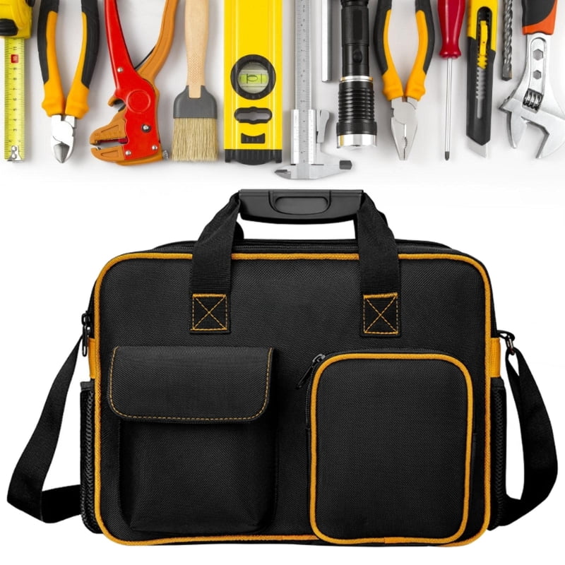 Multifunctional Repair Tool Bag with Comfortable Handle Shoulder Strap and Amples Space for Various Tool and Accessories