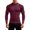 H564 Wine, variant on SJLDQY Men's Compression Shirts Long Sleeve Turtleneck T-Shirts Athletic Workout Base Layer Quick Dry Undershirts for Men
