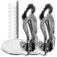 thumbnail image 1 of 100 juegos de convertidores de aretes con clip Clips para aretes de bricolaje para orejas no perforadas, 1 of 4