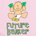 thumbnail image 2 of CafePress - Future Banker Baby (Tx) Infant Bodysuit - Baby Light Bodysuit, Size Newborn - 24 Months, 2 of 4
