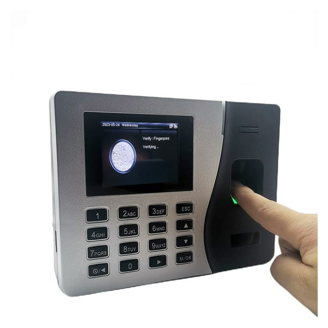 UA200 Tcp/Ip Fingerprint Time And Attendance System SSR Proximity Card Time Clock Employee Control Machine Electronic Device ,Accurate Calculations