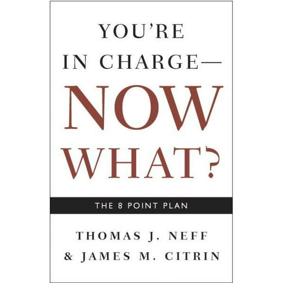 You're in Charge, Now What? : The 8 Point Plan (Paperback)