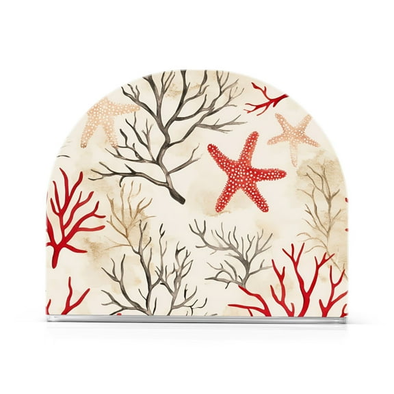 Yayeee Napkin Holder for Table Kitchen Paper Tissue Organization, Light Starfish