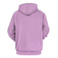 thumbnail image 3 of Light Medium Orchid men and women 1164D Printed Hoodie Funny Fashion Casual Personality Hip Hop Long Sleeve Cool Pullover, 3 of 8