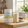 thumbnail image 6 of NUTRIBAS Multi Collagen Peptides Powder, Vanilla Flavored, Keto Coffee Collagen Creamer, 6 of 12
