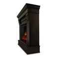 thumbnail image 3 of Bowery Hill Traditional Solid Wood Electric Fireplace in Dark Walnut, 3 of 25