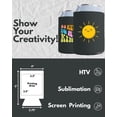 thumbnail image 2 of Can Cooler Sleeves PartyPrints Charcoal, 100 unidades, 355 ml, 473 ml, 2 of 7