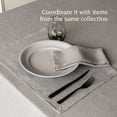 thumbnail image 3 of over&back Washed 100% Linen Cloth Napkins - Washable Napkins Set for Mixing, Matching, and Creating a Custom Home Decor Tablescape - Grey, 3 of 12