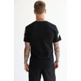 thumbnail image 4 of Red Stripe Beer Men's T-Shirt Jamaica Short Sleeve Graphic Black Tee (Large, Black), 4 of 6