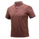 thumbnail image 5 of Blusa y camisa de manga corta con cuello vuelto para hombre, informal, holgada, cómoda, suave, de negocios, con botones, blusa de manga corta con cuello vuelto, camisa para hombre, tops de poliéster, 5 of 9