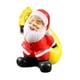 thumbnail image 2 of Figura de Papá Noel Figura en miniatura Regalo navideño Centro de mesa Escultura Llevando una mochila, 2 of 9