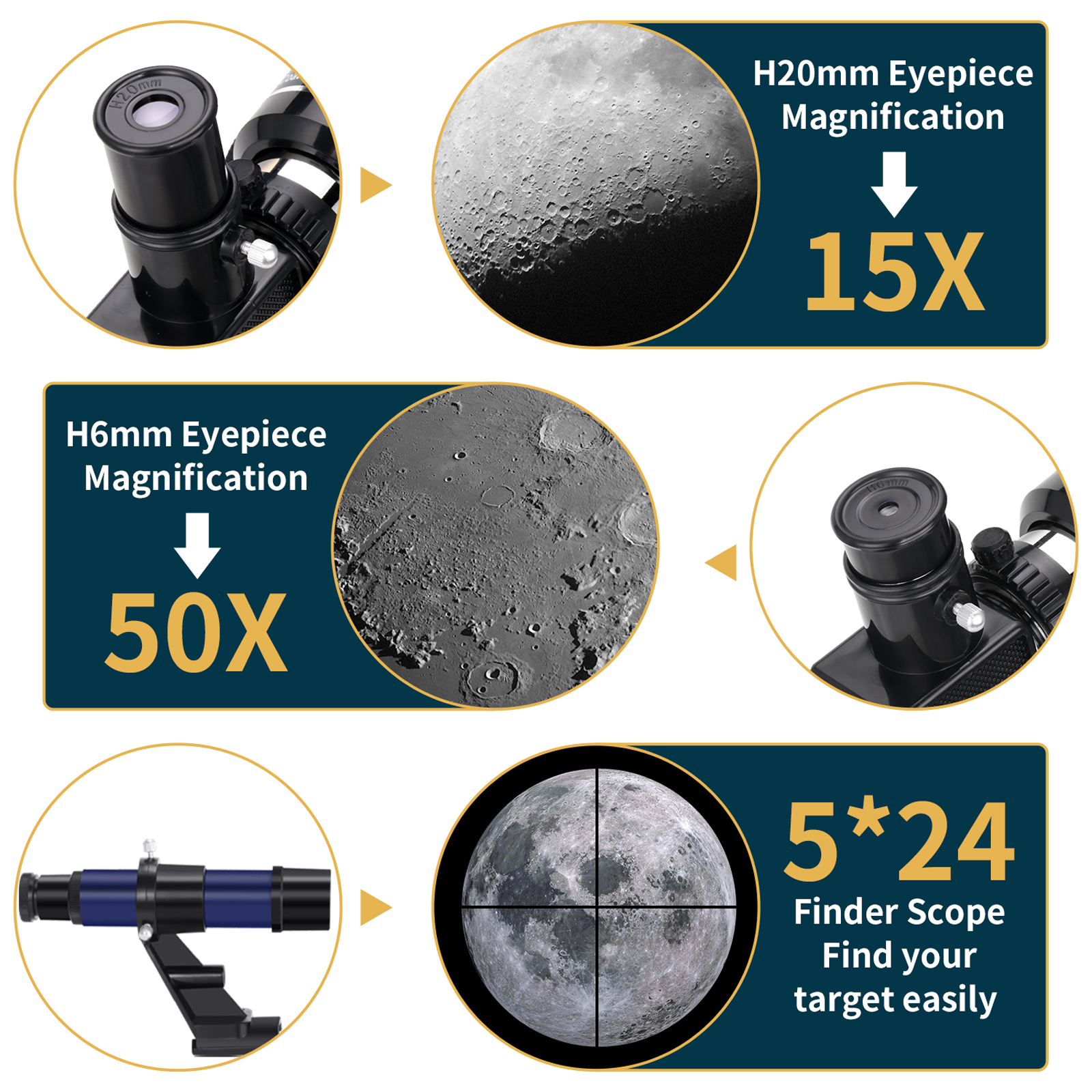 BEBANG 70MM Telescope For Astronomy photo 3