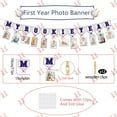 thumbnail image 7 of Baseball 1st Birthday Decorations First Year Photo Banner My Rookie Year Banner One Year Old Banner for Boys Baby First Birthday Party Supplies Baseball Theme Birthday Party, 7 of 7