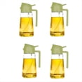 thumbnail image 2 of Dispensador de Aceite para de Cocina, Botella Dispensadora de Aceite para Rociar y Verter, Dispensador de 2 en 1, Verde 4 Piezas, 2 of 5