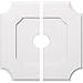 thumbnail image 3 of Ekena Millwork CMP30LE2-05000 30 Po OD x 5 Po ID Carré Locke Architectural Grade Médaillon de Plafond Contemporain PVC - 2 Pièces, 3 of 3