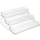 thumbnail image 1 of Moluckfu Organizador De Especias De 3 Niveles Transparente Para Cocina Con Escalonado Y Material Duradero, 1 of 8