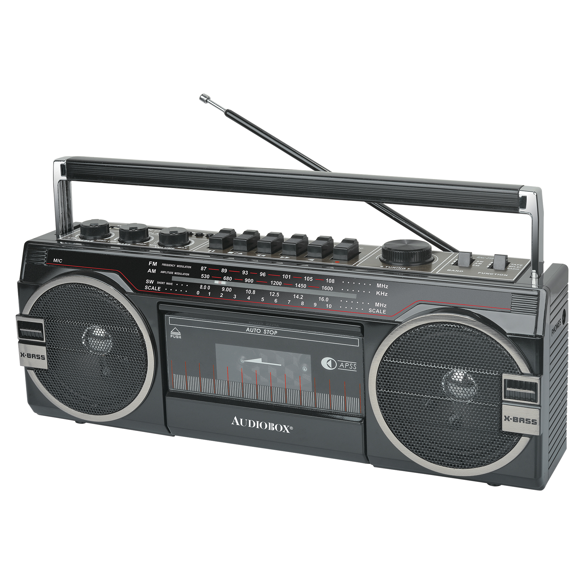 AudioBox RXC-25BT Portable Cassette Boombox photo 1