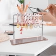 thumbnail image 1 of WRXMIJNHGSA Rack Under $5 Hanging Personalized Earring Holder Acrylic Hanger Type Stud Earring Storage Display Rack Jewelry Rack, 1 of 7