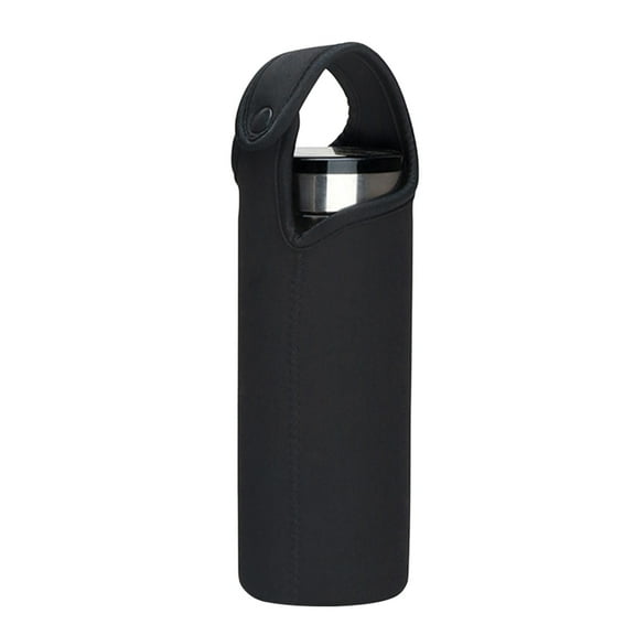 LOVERLYZ 420ML Water Bottle Thermal Bag Neoprene Buckle Handle Heat Insulation Anti-scald Bottle Cover Bottle Cooler Sleeve