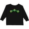 thumbnail image 3 of Inktastic Shamrock Four Leaf Clover St Patricks Boys or Girls Long Sleeve Toddler T-Shirt, 3 of 5