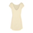 thumbnail image 5 of Women's Sexy Low Back Mini Dress Short Sleeve Crew Neck A-Line Graduation Sundress, 5 of 6