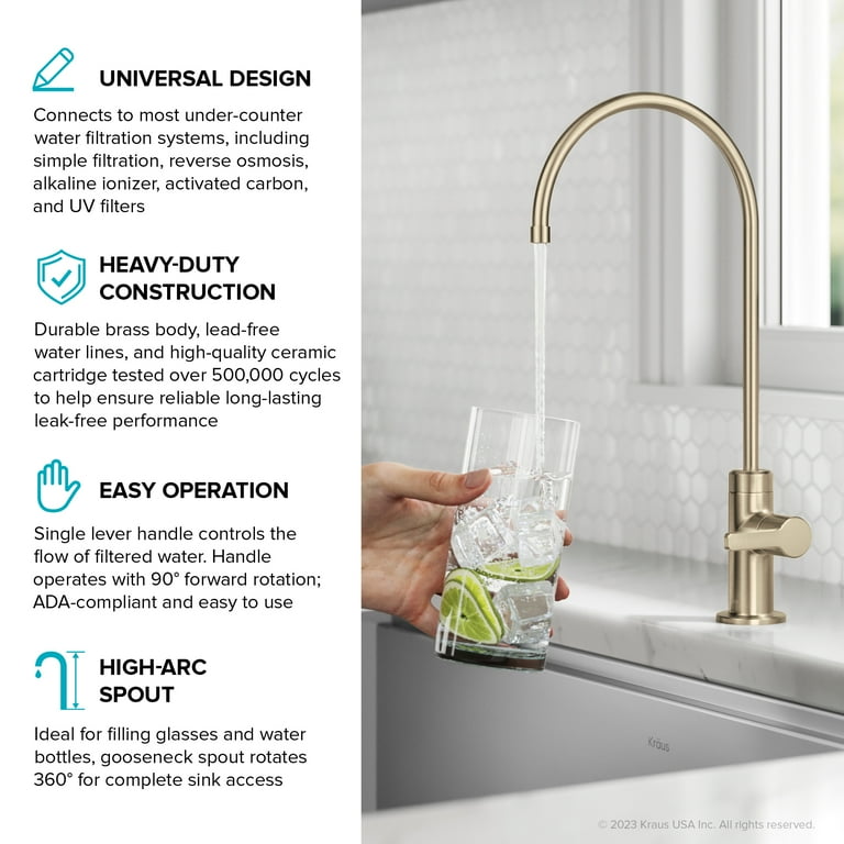 Filtered drinking sale water faucet