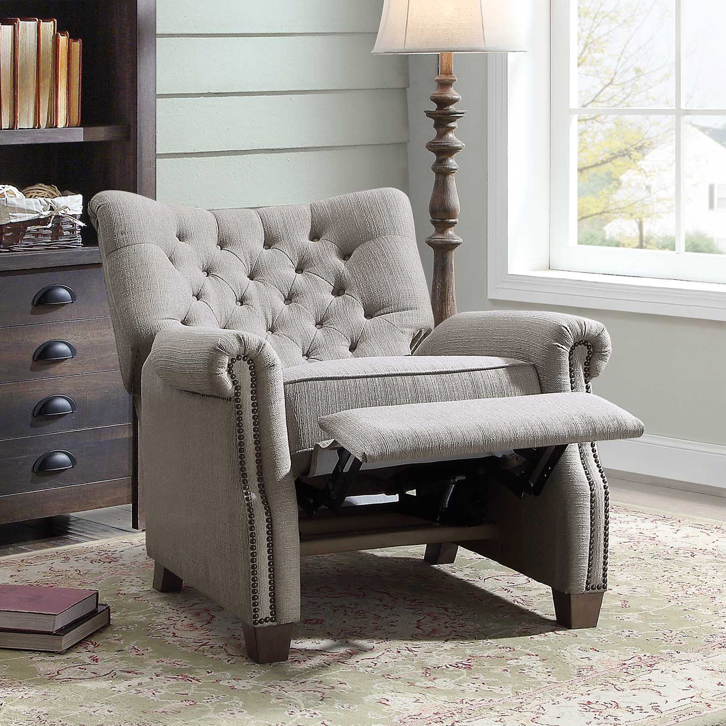 Better Homes & Garden Tufted Push Back Recliner, Philippines | Ubuy