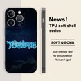 thumbnail image 1 of Agregue un toque de color a su iPhone11 Pro con una divertida y única funda plateada mate con gráficos, 1 of 4