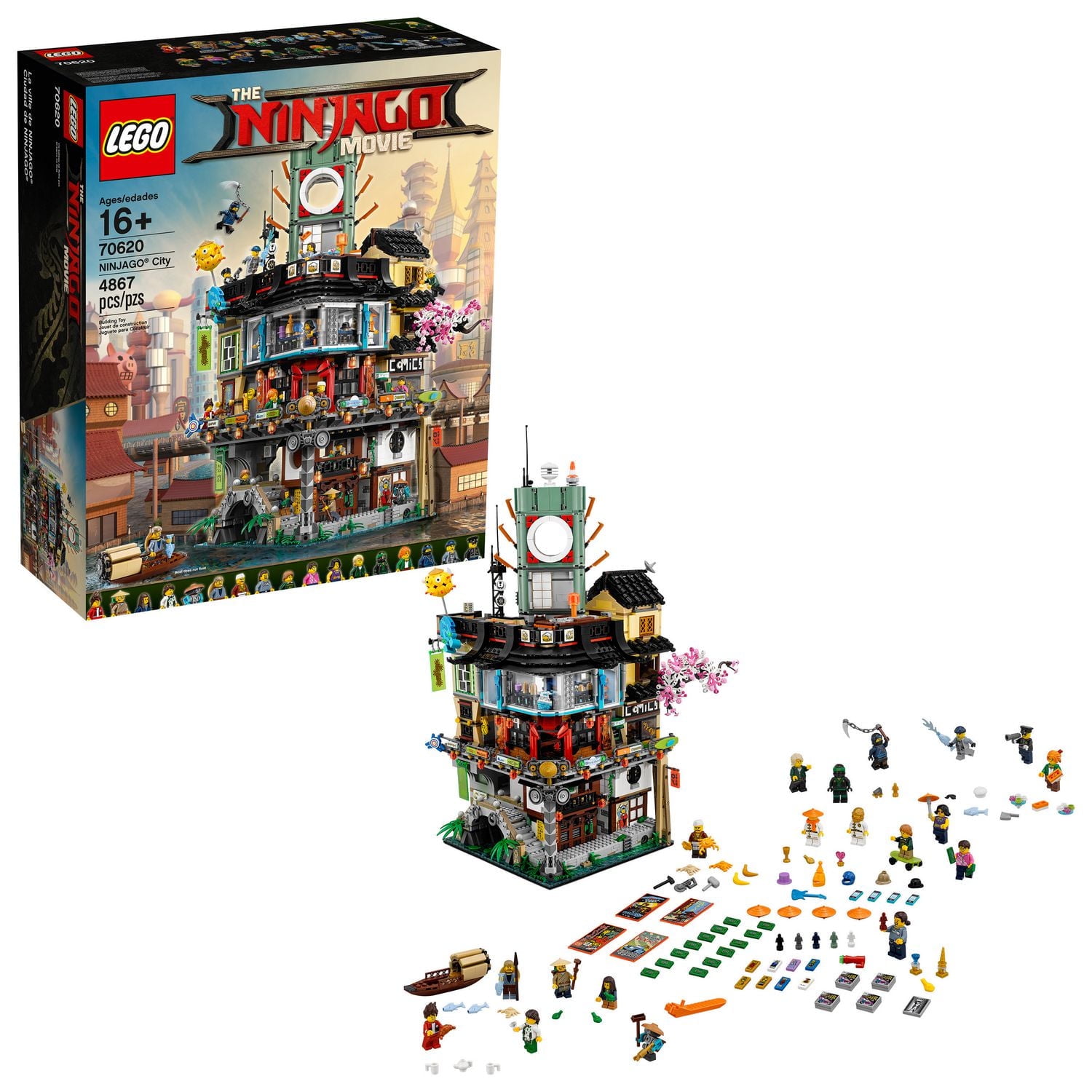 アキーノ Ninjago - Ninjago City (70620) - Walmart.ca