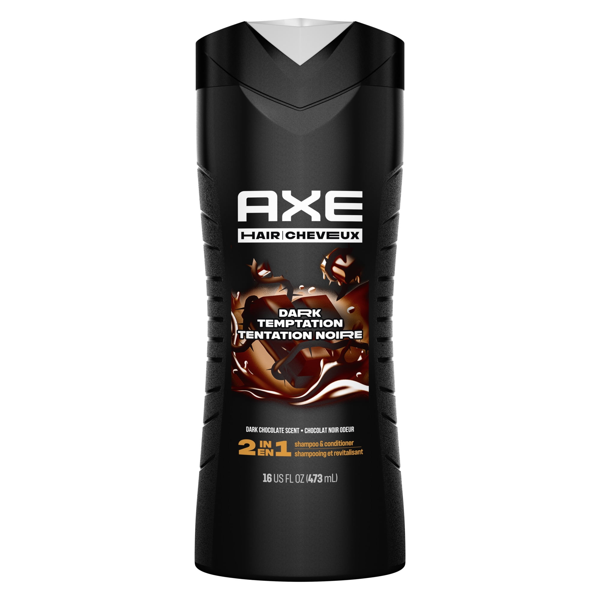 AXE Dark Temptation 2 in 1 Shampoo, Conditioner and Body Wash