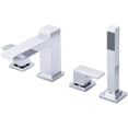 thumbnail image 1 of Mod 4MO611 Two Handle Roman Tub Set with Handheld Showerhead - Polished Chrome, 1 of 1