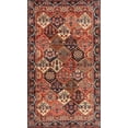 thumbnail image 1 of Ahgly Company Indoor Rectangle Traditional Saffron Red Persian Area Rugs, 8' x 12', 1 of 6