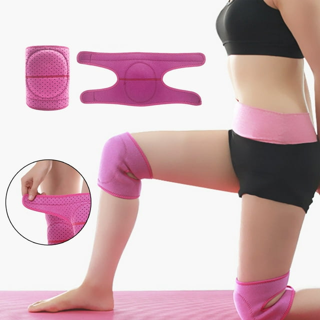 High Performance Knee Brace Support for Athletic Sports with Adjustable Stabilizing Straps and Enhanced Joint Stability Assistant