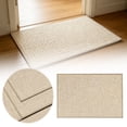 thumbnail image 1 of Neutral Beige Entryway Rug Washable Indoor Door Mat Absorbent Front Doormat for Entry Kitchen Living Room Bedroom, 1 of 8
