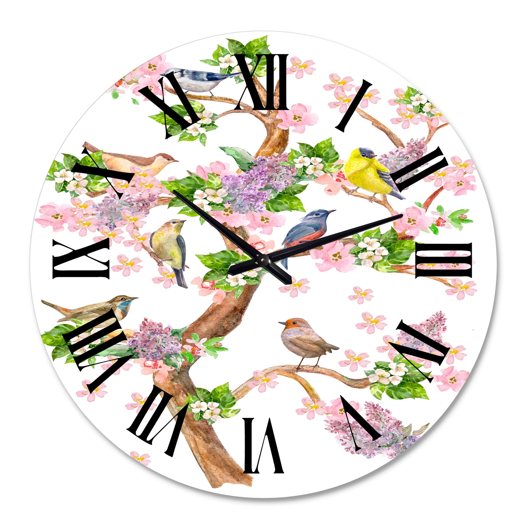 Designart 1 in Quartz Traditional Wall Clock