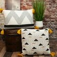 thumbnail image 3 of Parkland Collection Kimmi Transitional Beige Throw Pillow, 3 of 10