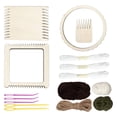 thumbnail image 2 of Mini Kit De Telar De Madera DIY Juego De Telar Tejido DIY Para Ni?os Tapiz Adultos Sunnimix Mini telar, 2 of 8