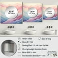 thumbnail image 4 of Designart "Views of the Majestic Mountains II" Mountains Square Mirror Wall Decor Traditional - Large Multicolor Square Bathroom Mirror - Square Printed Wall Mirror Art, 4 of 5