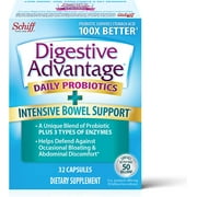 Schiff, Digestive Advantage, Intensive Bowel Support, 32 Capsules