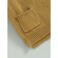 thumbnail image 7 of Bagilaanoe Newborn Baby Girl Boy Knitted Sweater Long Sleeve Pullover 3M 6M 9M 12M 18M 24M Infant Warm Jumpers Tops Fall Loose Knitwear, 7 of 7