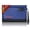 Blue, variant on 12-Layer Fireproof Document Bag with Combination Lock, Water Resistant Money Pouch with Wrist Strap, Black