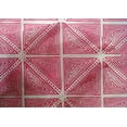 thumbnail image 4 of oneOone Cotton Silk Fabric Dot & Triangle Block Print Sewing Fabric BTY 42 Inch Wide, 4 of 4