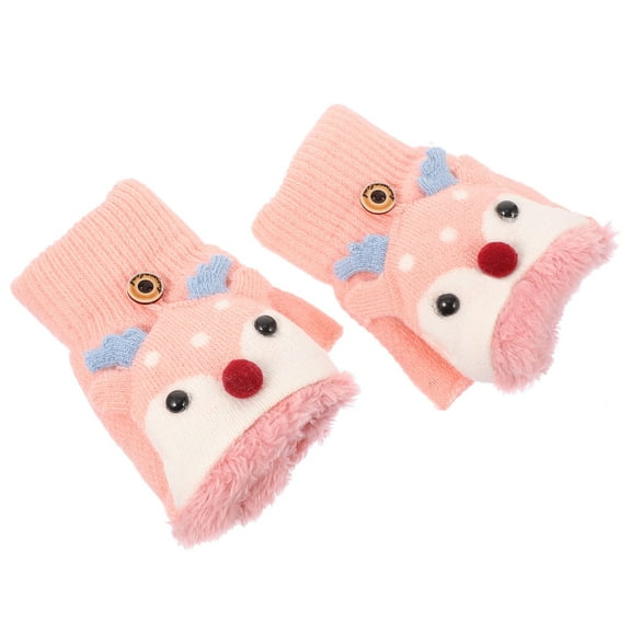 TAILTOSS Baby Gloves Winter Wear Woolen Yarn 1 Pair Adorable Gloves