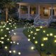 thumbnail image 4 of La luciérnaga decorativa solar enciende las luces de la luciérnaga del paisaje 600mAh para la yarda de la pasarela, 4 of 9