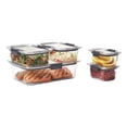 thumbnail image 2 of Rubbermaid Brilliance Leak-Proof Food Storage Containers with Airtight Lids, Set of 5 (10 Pieces Total) |BPA-Free & Stain Resistant Plastic, 2 of 7