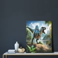 thumbnail image 5 of Sikiie Lake Forest Dinosaur A Print Canvas Decorative Hanging Painting, Anti-shrinkage Hanging Frame, Suitable for Home, Office Wall Decorations, 5 of 6