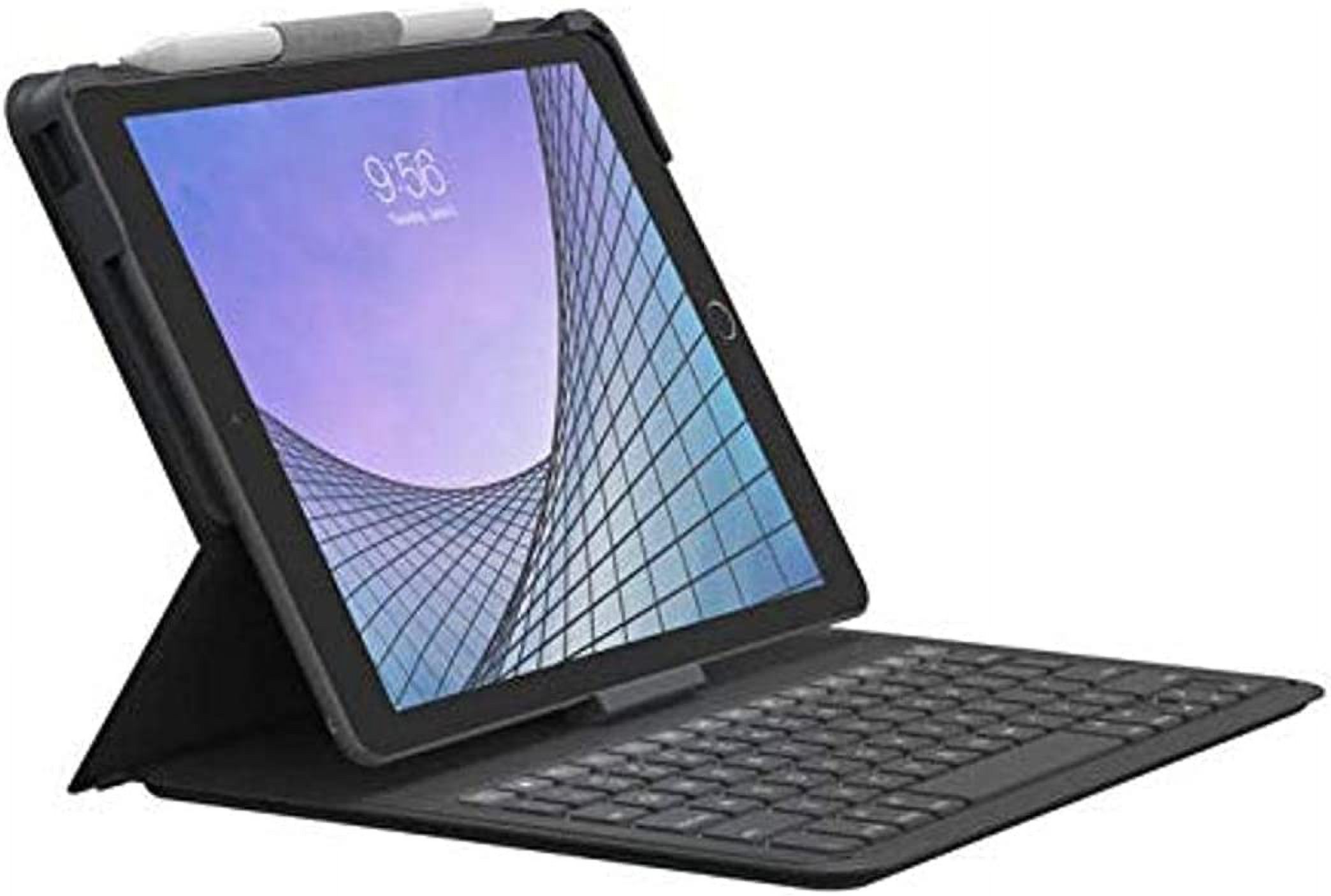 ZAGG - Messenger Folio 2 - Tablet Keyboard & Case for 10.2-inch iPad, 10.5-inch iPad/Air 3 - image 2 of 9