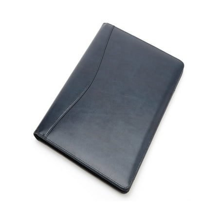 Royce Leather Executive Writing Padfolio Document Organizer with ID Window